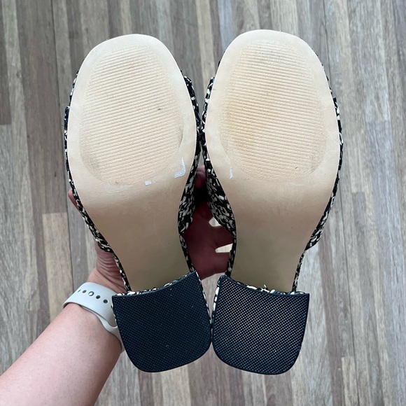 Steve Madden GAMBLE multicolored block heel mule, women’s size 6 - Picture 7 of 7